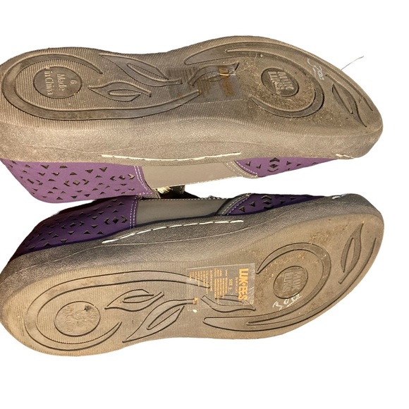 Muk Luks Lukees Sport Size 6 Mary Jane Stretchy Strap Loafers - Picture 6 of 9